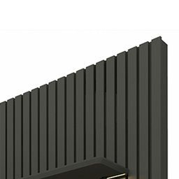 Painel para TV até 90 Polegadas Ripado com LED 3 Gavetas 230cm 100% MDF Nobre - 10