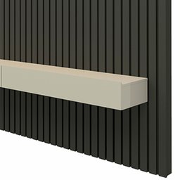 Painel para TV até 90 Polegadas Ripado com LED 3 Gavetas 230cm 100% MDF Nobre - 8