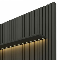 Painel para TV até 90 Polegadas Ripado com LED 3 Gavetas 230cm 100% MDF Nobre - 9