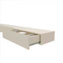 Ver imagem 7 de Rack com Painel para TV até 90 Polegadas 100% MDF Ripado com LED e 3 Gavetas 250CMX228,8cm Nobre Branco