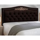 Ver imagem 2 de Cabeceira e Calçadeira Baú Cama Box Casal Belize 140cm Corano Marrom - Abmaza