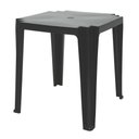 Ver imagem 1 de Mesa Quadrada Tramontina Tambau Basic em Polipropileno Preto Tramontina