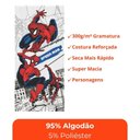 Ver imagem 4 de Toalha de Banho Personagens Estampada Menino Menina Homem Aranha Lepper