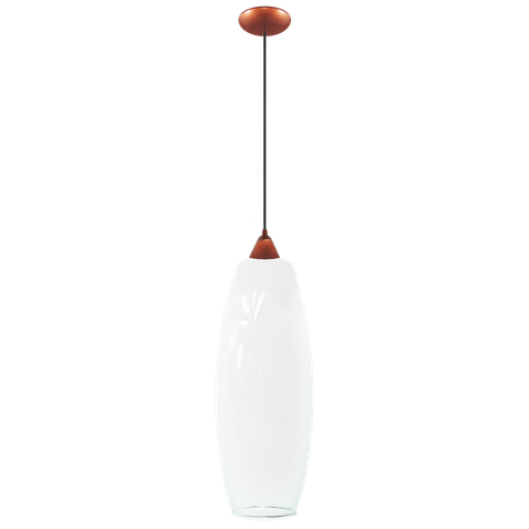 Pendente Moderno Sala Quarto Cozinha Montreal 37 Bco Cobre