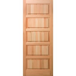Folha de Porta Maciça 210x80cm Eucalipto PP01 Cruzeiro Portas - 3