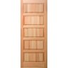 Folha de Porta Maciça 210x80cm Eucalipto PP01 Cruzeiro Portas - 3