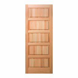 Folha de Porta Maciça 210x80cm Eucalipto PP01 Cruzeiro Portas - 1