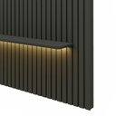 Ver imagem 7 de Painel para TV até 90 Polegadas Ripado com LED 230cm 100% MDF Nobre