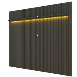 Painel para TV até 90 Polegadas Ripado com LED 230cm 100% MDF Nobre - 16