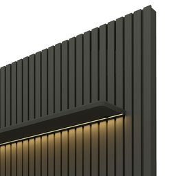 Painel para TV até 90 Polegadas Ripado com LED 230cm 100% MDF Nobre - 10