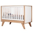 Ver imagem 1 de Berco Mini Cama Grade Fixa 139x79 Cm Confete Branco Jequitiba Hp Henn