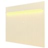 Painel para TV até 90 Polegadas Ripado com LED 230cm 100% MDF Nobre - 15