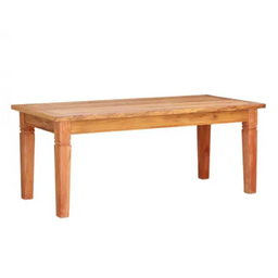 Mesa de Jantar 2,5 M Madeira de Demolição - Natural Móveis Brasil - 1