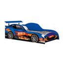 Ver imagem 1 de Cama Montessoriana Racing Car em MDF com Colchão Incluso:Azul