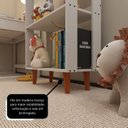 Ver mais imagens de Nicho Organizador de Brinquedos para Quarto Infantil ou Brinquedoteca - Branco