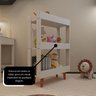 Nicho Organizador de Brinquedos para Quarto Infantil ou Brinquedoteca - Branco - 9