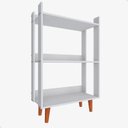 Ver imagem 2 de Nicho Organizador de Brinquedos para Quarto Infantil ou Brinquedoteca - Branco