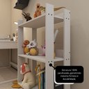 Ver imagem 7 de Nicho Organizador de Brinquedos para Quarto Infantil ou Brinquedoteca - Branco