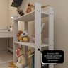 Nicho Organizador de Brinquedos para Quarto Infantil ou Brinquedoteca - Branco - 7