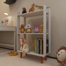 Nicho Organizador de Brinquedos para Quarto Infantil ou Brinquedoteca - Branco - 1