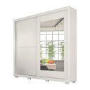 Ver imagem 2 de Guarda Roupa Casal 210,30cm 2 Portas de Correr com Espelhos 100% MDF Antúrio Espresso Móveis