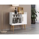 Ver imagem 2 de Aparador Mesa para Café Madri Branco - Mercado Dos Móveis.