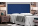 Ver imagem 1 de Painel Aquilla Cama Box Queen 160cm Suede - SSX Multicoisas - Azul Marinho