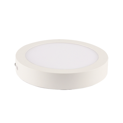 Painel Plafon LED Sobrepor de Teto 209mm 3000k 18w Branco. Blumenau Iluminação 80603004