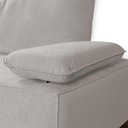 Ver imagem 7 de Sofá Living Braço Articulado Deluxe 2,50m Bouclê Off White