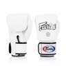Luva de Boxe e Muay Thai Couro Fairtex Branco 12 Oz - 2