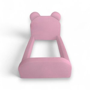 Cama Montessoriana Juvenil Menina Confortável Soft Rosa