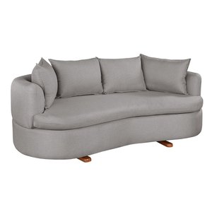 Sofa 4 Lugares Linho M-204 2m Living Estofados Martins