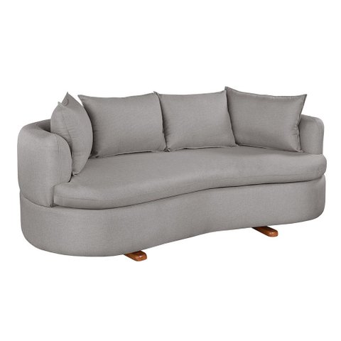 Sofa 4 Lugares Linho M-204 2m Living Estofados Martins