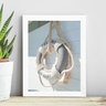 Quadro Coleção Praia Soft - Boia 45x34cm:madeira Preta - 1