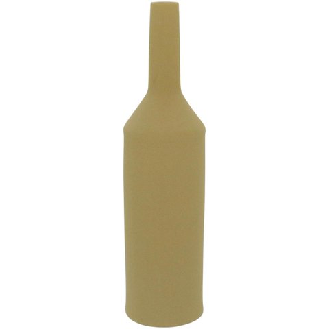 EMMA GARRAFA DECORATIVA 37x9x9cm CERÂMICA AMARELO