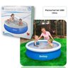 Piscina Infantil 1000l Borda Inflável Verão Bestway Fast Set - 2