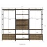 Estante Closet Industrial com 4 Gavetas - Carvalho/preto - 5