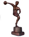 Ver imagem 4 de Escultura Rústica Discóbolo de Miron