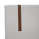 Ver imagem 3 de Kit Cabeceira e Recamier para Cama de Casal 140cm Bouclê Facto - Sofa Store:bouclê Cinza Claro