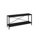 Ver imagem 3 de Rack Industrial para TV até 50 Polegadas 120cm 2 Prateleiras Active Yescasa Preto