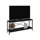Ver imagem 2 de Rack Industrial para TV até 50 Polegadas 120cm 2 Prateleiras Active Yescasa Preto