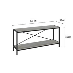 Rack para TV até 50 Polegadas 2 Prateleiras Industrial 120cm Active Yescasa - 4
