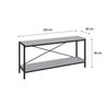 Rack para TV até 50 Polegadas 2 Prateleiras Industrial 120cm Active Yescasa - 4