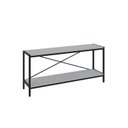 Ver imagem 3 de Rack Industrial para TV até 50 Polegadas 120cm 2 Prateleiras Active Yescasa Branco