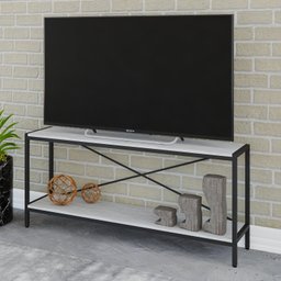Rack para TV até 50 Polegadas 2 Prateleiras Industrial 120cm Active Yescasa - 6