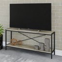 Ver imagem 6 de Rack para TV até 50 Polegadas 2 Prateleiras Industrial 120cm Active Yescasa