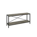 Ver imagem 3 de Rack Industrial para TV até 50 Polegadas 120cm 2 Prateleiras Industrial Active Yescasa Marrom