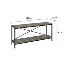 Rack para TV até 50 Polegadas 2 Prateleiras Industrial 120cm Active Yescasa - 4