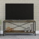 Ver imagem 1 de Rack Industrial para TV até 50 Polegadas 120cm 2 Prateleiras Active Yescasa Marrom