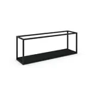 Ver imagem 2 de Nicho Aéreo Estilo Industrial 120cm Active Preto Ônix Yescasa